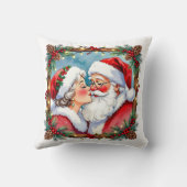 Coussin Un Noël sucré à l'ancienne | M. et Mme Claus (Verso)