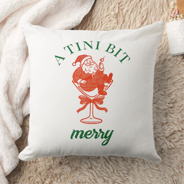 Coussin Un Noël un peu joyeux Père Noël (Couverture)