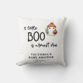 Coussin Un petit Boo presque Baby shower (Recto)
