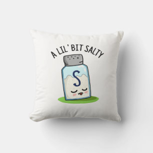 Coussin Un Petit Peu Salé Drôle Sel Shaker Pun