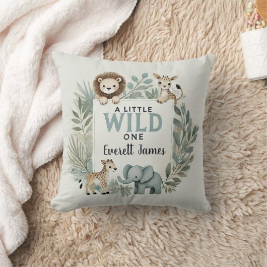 Coussin Un petit sauvageon (Couverture)