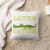 Coussin Un plus défunt alligator (Couverture)