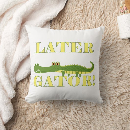 Coussin Un plus défunt alligator (Couverture)