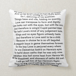 Coussin Un rêve de nuit de milieux de l'été