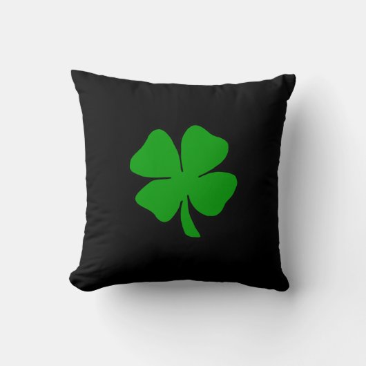 Coussin Un shamrock (Recto)
