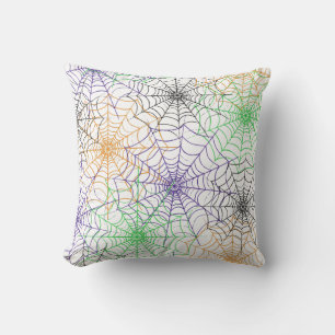 Coussin Un simple Motif Web d'Halloween Spider