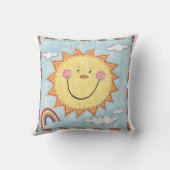 Coussin Un Soleil Souriant (Verso)