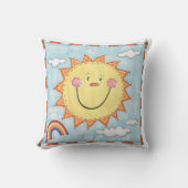 Coussin Un Soleil Souriant (Recto)