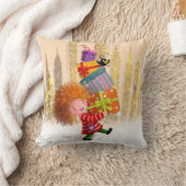 Coussin Un tas de cadeaux et de rires (Couverture)