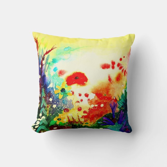 Coussin Un tropical (Recto)