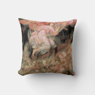 Coussin Un tuyau d'ange aux âmes en enfer
