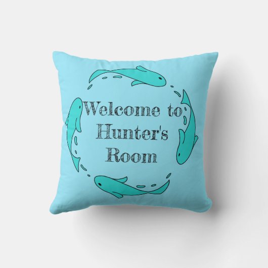 Coussin "Underwater Dreams" Customizable (Verso)