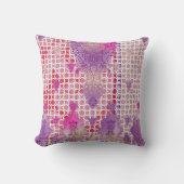 Coussin une conception d'un arrière - plan pourpre avec de (Recto)