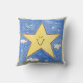 Coussin Une étoile souriante (Verso)