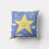 Coussin Une étoile souriante (Verso)
