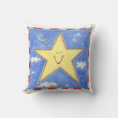 Coussin Une étoile souriante (Recto)