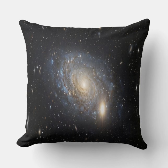 Coussin Une galaxie dans l'espace (Recto)