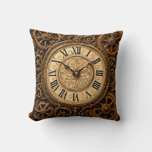 Coussin Une Horloge en Or