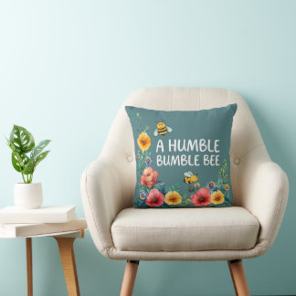 Coussin Une humble abeille bourdonne