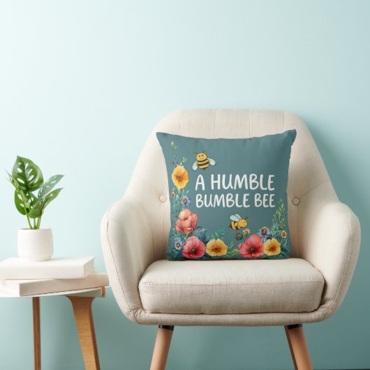 Coussin Une humble abeille bourdonne (Chaise)