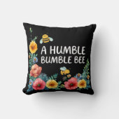 Coussin Une humble abeille bourdonne (Recto)