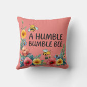 Coussin Une humble abeille bourdonne (Verso)