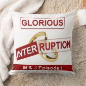Coussin Une interruption glorieuse : un début doré (Couverture)