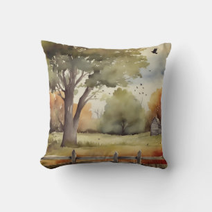 Coussin Une journée d'été reposante