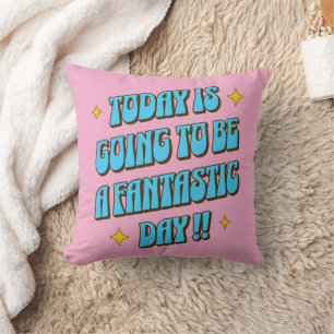 Coussin Une journée fantastique