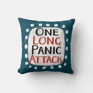 Coussin Une Longue Attaque De Panique À Jeu D'Oreiller