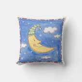 Coussin Une Lune Heureuse (Recto)