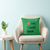 Coussin Une mère chanceuse irish T-Shirt (Chaise)
