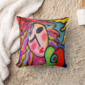 Coussin Une peinture Abstraite sauvage (Couverture)