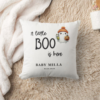 Coussin Une petite Frayeur est presque là Baby Shower