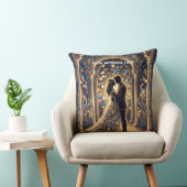 Coussin Une silhouette de mariés dans une étreinte (Chaise)