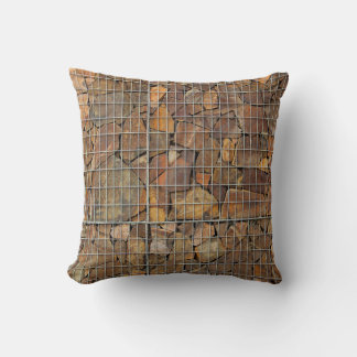 Coussin Une texture murale grungy en brique comme fond abs