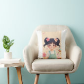 Coussin une très jolie fille (Chaise)