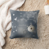 Coussin Une véritable faveur de mariage de conte de fées (Couverture)