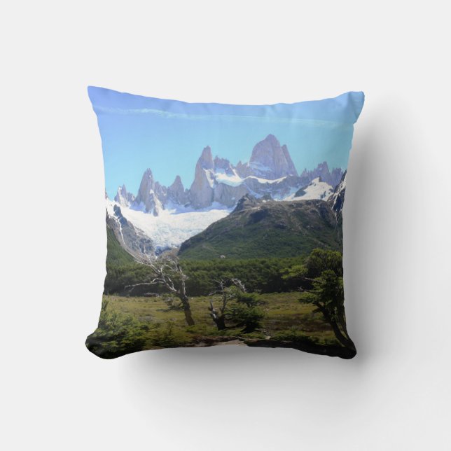 Coussin Une vue de bâti Fitz Roy (Recto)