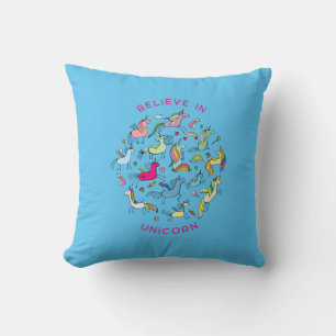 Coussin Unicorn Magic Kawaii
