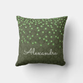 Coussin Unicorn Monogramme Green St. Patrick's Day (Verso)