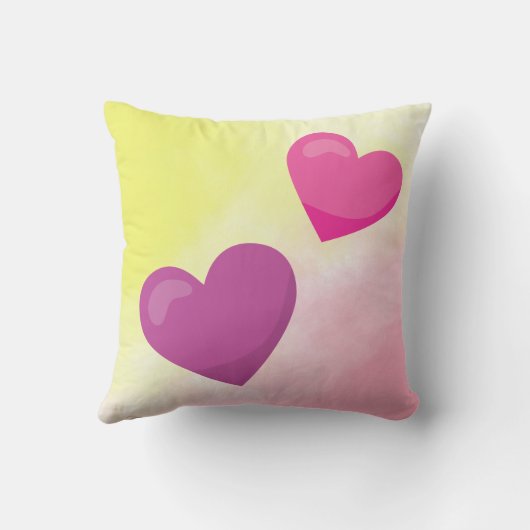 Coussin Unicorne couchant doux Conception arc-en-ciel (Verso)