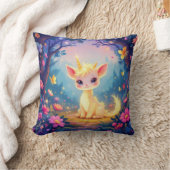 Coussin Unicorne de forêt enchantée (Couverture)