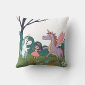 Coussin Unicorne magique (Verso)