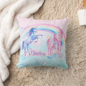 Coussin Unicorne personnalisé (Couverture)