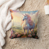 Coussin Unicorne rose (Couverture)