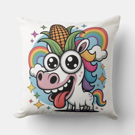 Coussin Unicorne unique (Recto)