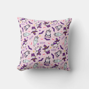 Coussin Unicornes d'Halloween
