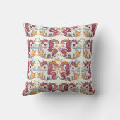 Coussin Unicorns et Motif Rainbows (Verso)