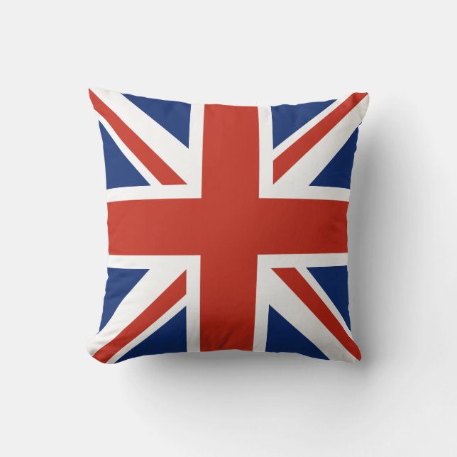 Coussin Union Jack décoratif (Recto)